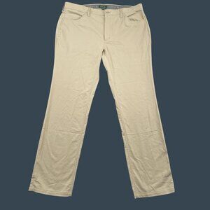 Orvis Chino Pants Mens 40x34 Beige Out of Office 5 Pocket Pant